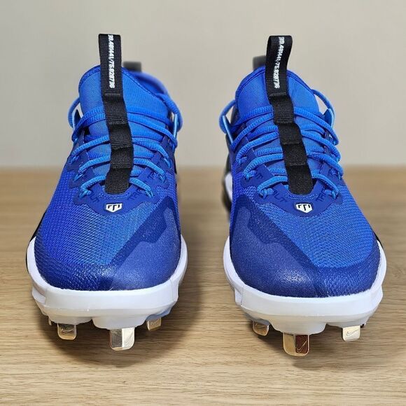 Nike Force Zoom Trout 9 Elite Blue Black Men's Baseball Cleats Shoes FN7229-400 - Picture 7 of 14